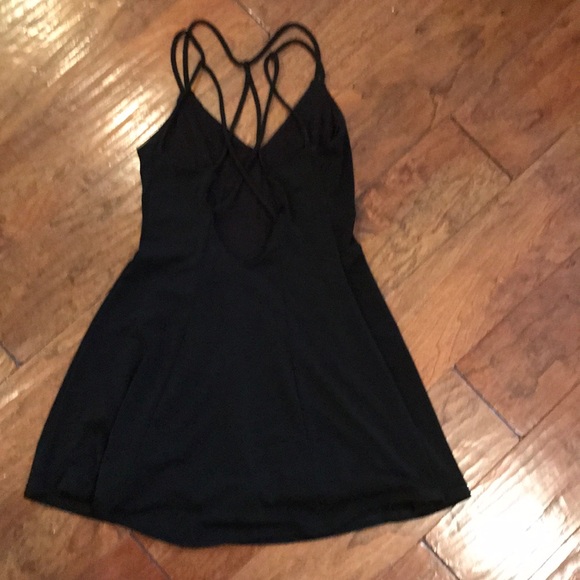 ✨HP✨Urban Outfitters Silence +Noise black dress - Picture 4 of 5